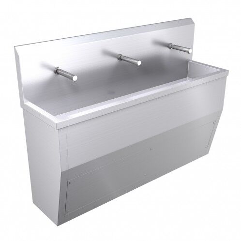 1800mm Floor Standing Wash Trough, Sensor Operated 1800mm Floor Standing Wash Trough, Sensor Operated